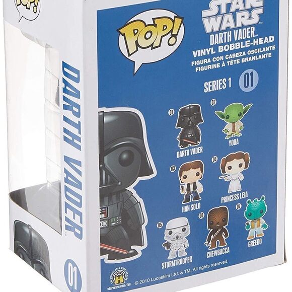 Star Wars Darth Vader Bobble Head Vinyl Figure - Picture 4 of 11